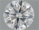 0.50 Carats, Round Diamond with Very Good Cut, E Color, SI1 Clarity and Certified by GIA
