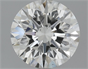 2.14 Carats, Round Diamond with Excellent Cut, F Color, VS2 Clarity and Certified by GIA