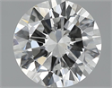 2.01 quilates, Redondo Diamante , Color G, claridad IF y certificado por GIA