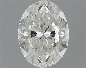 Picture of 1.00 Carats, Oval Diamond with  Cut, I Color, SI2 Clarity and Certified by GIA
