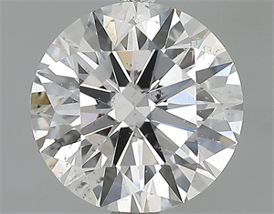 Picture of 2.03 Carats, Round Diamond with Excellent Cut, E Color, SI2 Clarity and Certified by GIA