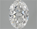 3.01 Carats, Oval Diamond with  Cut, E Color, SI1 Clarity and Certified by GIA