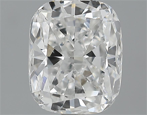Picture of 2.03 Carats, Cushion Diamond with  Cut, E Color, SI1 Clarity and Certified by GIA