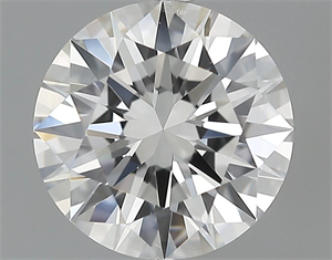 Picture of 1.65 Carats, Round Diamond with Excellent Cut, F Color, VVS2 Clarity and Certified by GIA