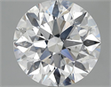 4.10 Carats, Round Diamond with Excellent Cut, D Color, SI2 Clarity and Certified by GIA