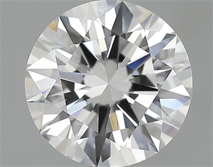 Picture of 2.61 Carats, Round Diamond with Excellent Cut, E Color, IF Clarity and Certified by GIA