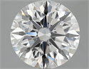 4.02 Carats, Round Diamond with Excellent Cut, E Color, VS1 Clarity and Certified by GIA