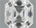 1.14 Carats, Asscher Diamond with  Cut, F Color, VS1 Clarity and Certified by GIA