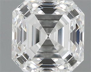 Picture of 1.14 Carats, Asscher Diamond with  Cut, F Color, VS1 Clarity and Certified by GIA