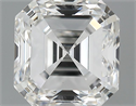 1.02 quilates, Asscher Diamante , Color F, claridad VVS2 y certificado por GIA