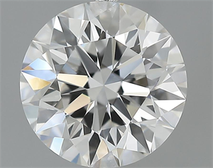 Picture of 2.04 Carats, Round Diamond with Excellent Cut, E Color, VVS2 Clarity and Certified by GIA