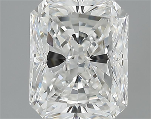 Picture of 3.01 Carats, Radiant Diamond with  Cut, E Color, VS1 Clarity and Certified by GIA