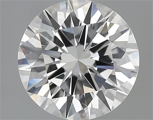 Picture of 2.44 Carats, Round Diamond with Excellent Cut, D Color, VVS1 Clarity and Certified by GIA
