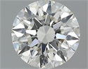 1.02 Carats, Round Diamond with Excellent Cut, I Color, SI1 Clarity and Certified by GIA