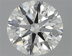 Picture of 2.02 Carats, Round Diamond with Excellent Cut, I Color, VS1 Clarity and Certified by GIA