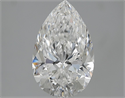 3.01 Carats, Pear Diamond with  Cut, E Color, SI1 Clarity and Certified by GIA