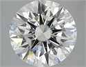 5.22 quilates, Redondo Diamante , Color J, claridad SI2 y certificado por GIA