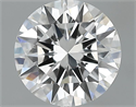 2.32 Carats, Round Diamond with Excellent Cut, F Color, VVS1 Clarity and Certified by GIA