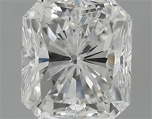 Picture of 3.01 Carats, Radiant Diamond with  Cut, F Color, VVS1 Clarity and Certified by GIA