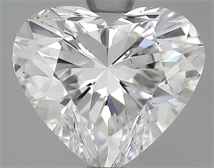 Picture of 2.01 Carats, Heart Diamond with  Cut, E Color, SI2 Clarity and Certified by GIA