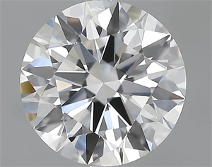 Picture of 2.30 Carats, Round Diamond with Excellent Cut, F Color, VVS1 Clarity and Certified by GIA