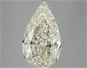 5.04 quilates, De pera Diamante , Color N, claridad SI2 y certificado por GIA