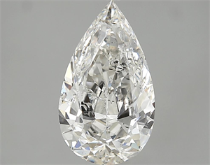 Picture of 2.06 Carats, Pear Diamond with  Cut, G Color, SI2 Clarity and Certified by GIA