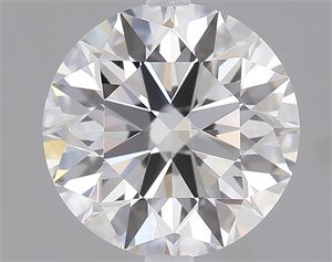 Picture of 1.21 Carats, Round Diamond with Excellent Cut, D Color, FL Clarity and Certified by GIA