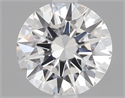0.40 Carats, Round Diamond with Excellent Cut, D Color, VS1 Clarity and Certified by GIA