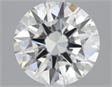 0.80 Carats, Round Diamond with Excellent Cut, E Color, VVS1 Clarity and Certified by GIA