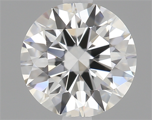 Picture of 0.51 Carats, Round Diamond with Excellent Cut, F Color, VVS1 Clarity and Certified by GIA