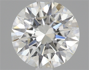 Picture of 0.52 Carats, Round Diamond with Excellent Cut, H Color, VVS2 Clarity and Certified by GIA