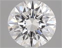 0.41 Carats, Round Diamond with Excellent Cut, D Color, VVS2 Clarity and Certified by GIA