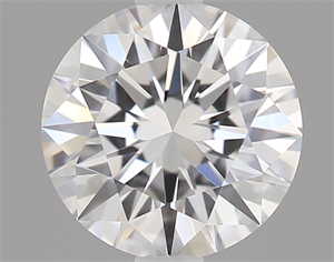 Picture of 0.41 Carats, Round Diamond with Excellent Cut, D Color, VVS2 Clarity and Certified by GIA