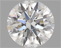 0.73 Carats, Round Diamond with Excellent Cut, G Color, VS2 Clarity and Certified by GIA