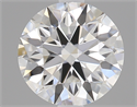 Del inventario de diamantes de laboratorio, 0.57 quilates, Redondo , Color E, claridad VVS1 y certificado GIA