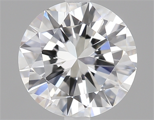 Picture of 0.70 Carats, Round Diamond with Very Good Cut, D Color, VVS2 Clarity and Certified by GIA