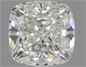 1.01 Carats, Cushion Diamond with  Cut, I Color, VVS2 Clarity and Certified by GIA