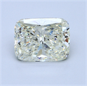 5.05 Carats, Cushion Diamond with  Cut, H Color, SI1 Clarity and Certified by EGL