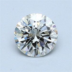 Foto 0.92 quilates, Redondo Diamante , Color G, claridad SI1 y certificado por EGL de