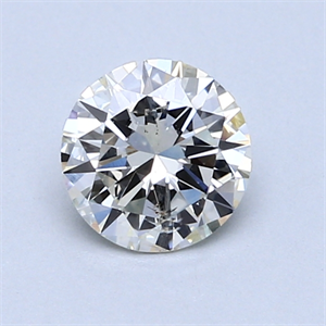 Picture of 0.81 Carats, Round Diamond with Excellent Cut, G Color, SI1 Clarity and Certified by EGL