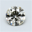 1.01 quilates, Redondo Diamante , Color I, claridad SI2 y certificado por EGL