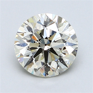 Picture of 1.50 Carats, Round Diamond with Excellent Cut, I Color, SI1 Clarity and Certified by EGL