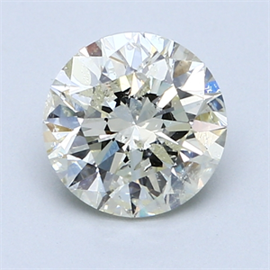 Picture of 1.50 Carats, Round Diamond with Excellent Cut, I Color, SI2 Clarity and Certified by EGL