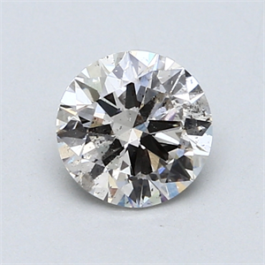 Picture of 0.90 Carats, Round Diamond with Excellent Cut, F Color, SI2 Clarity and Certified by EGL
