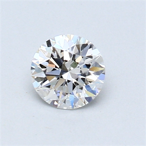 Picture of 0.46 Carats, Round Diamond with Excellent Cut, E Color, VS1 Clarity and Certified by GIA