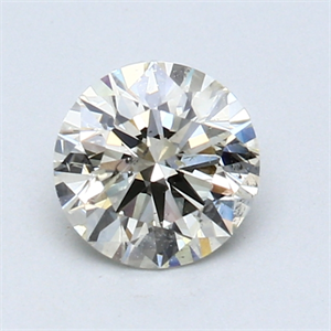 Picture of 0.82 Carats, Round Diamond with Excellent Cut, H Color, SI1 Clarity and Certified by EGL