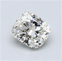 1.01 Carats, Cushion Diamond with  Cut, G Color, SI1 Clarity and Certified by EGL