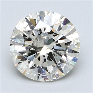 Picture of 2.01 Carats, Round Diamond with Excellent Cut, H Color, SI2 Clarity and Certified by EGL