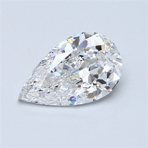 Picture of 3.03 Carats, Pear Diamond with  Cut, D Color, SI2 Clarity and Certified by GIA